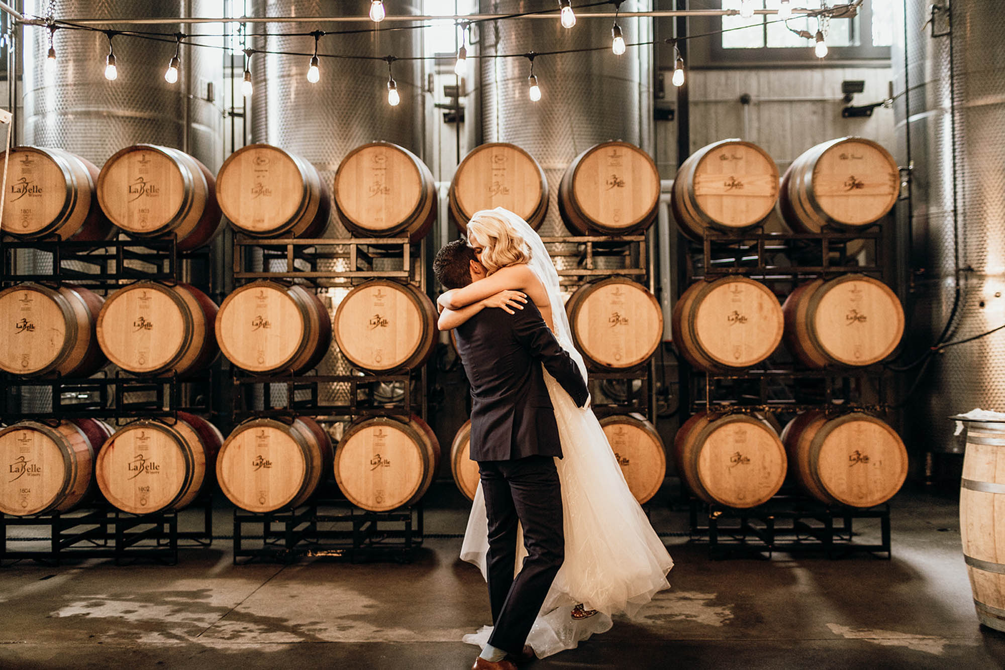 Wine Cellar LaBelle Winery Amherst