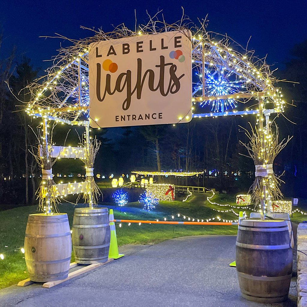 LaBelle Lights Included in "Ultimate Guide to Christmas in NH"