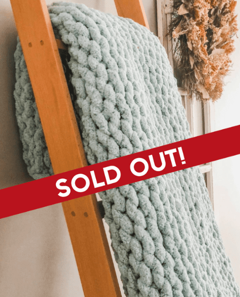 Spring Chunky Knit Blanket DIY Workshop (Amherst)