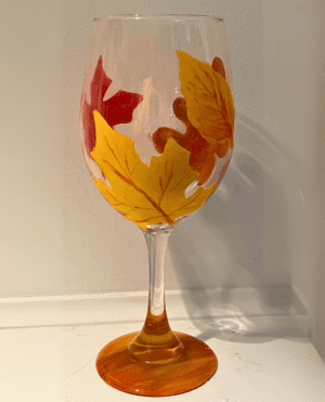 Paint & Sip Workshop: Autumn Wine Glasses (10/22/25 - Derry)