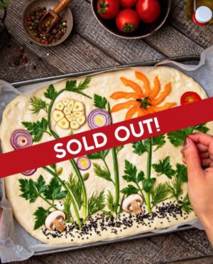 SOLD OUT: Decorative Focaccia Bread: Hands-On Cooking Techniques Class (Derry)