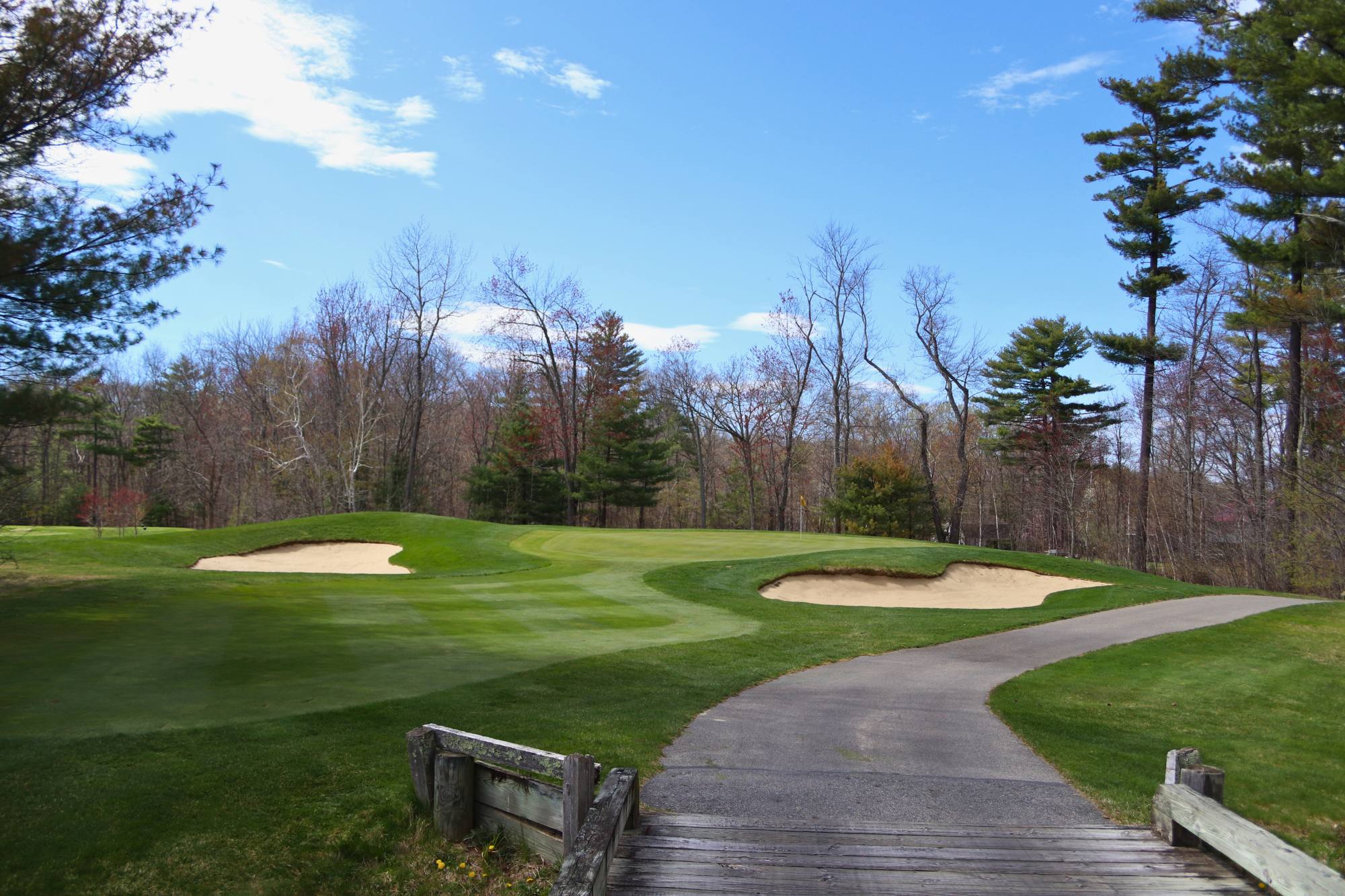 the links at labelle winery late fall golf course