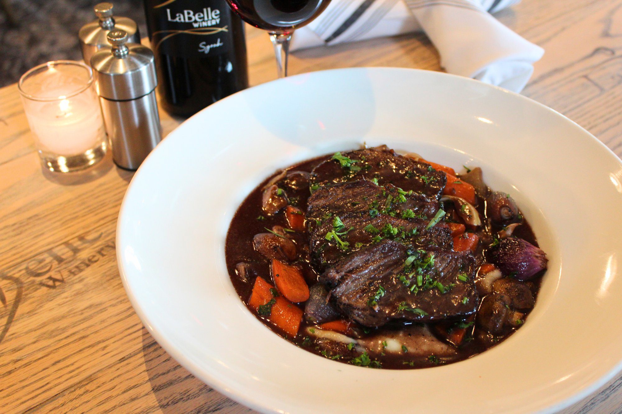beef bourguignon the bistro at labelle spring 2025 menu