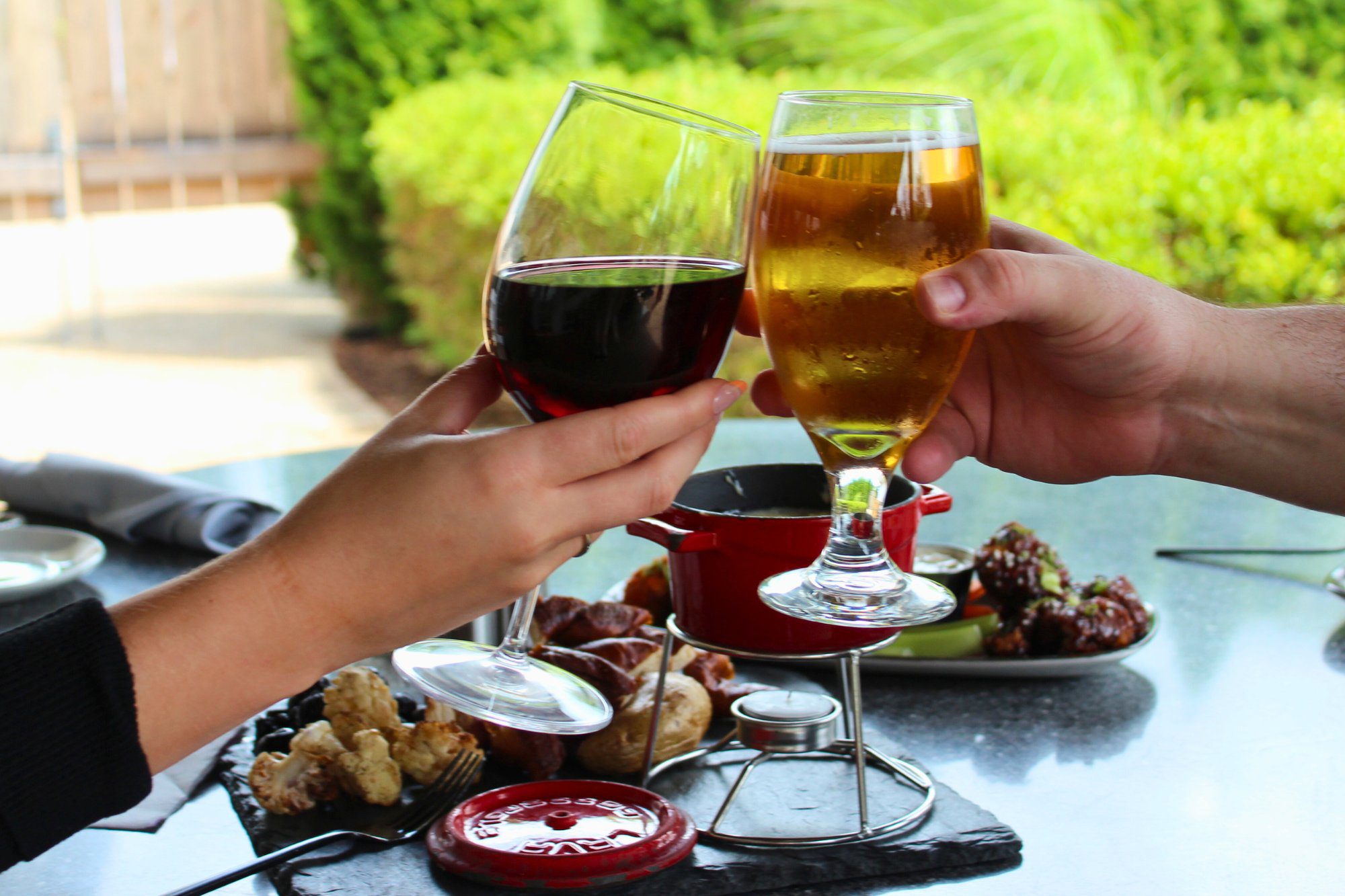 cheers outdoor dining in southern new hampshire