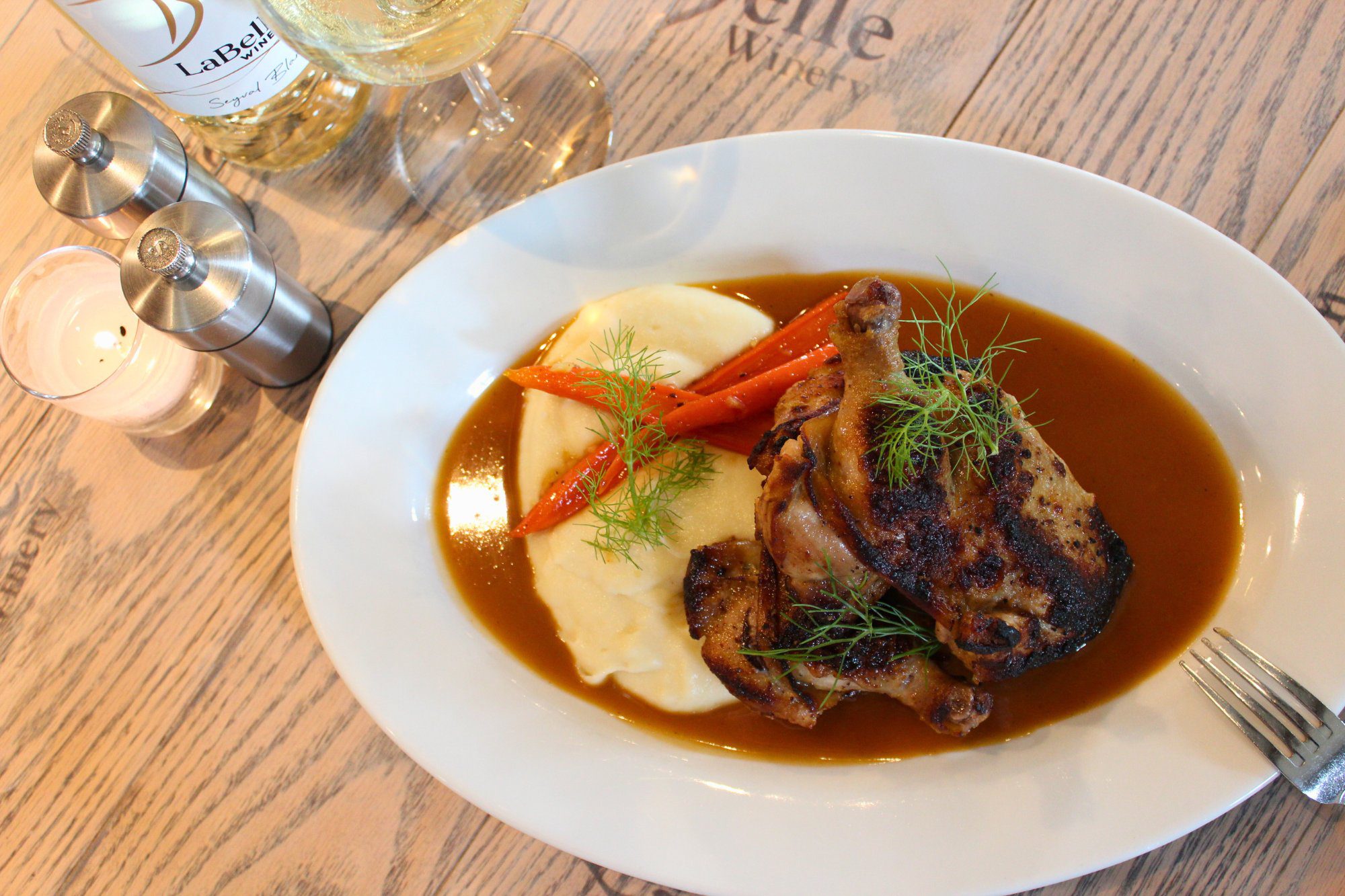 cornish hen entree the bistro at labelle spring 2025 menu