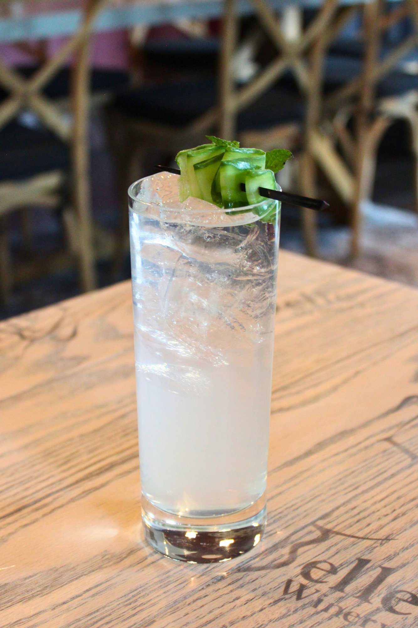 cucumber vodka lemonade cocktail