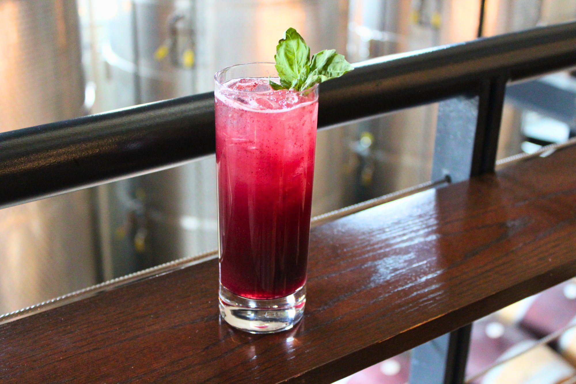 seasonal mocktail the bistro at labelle winery amherst nh