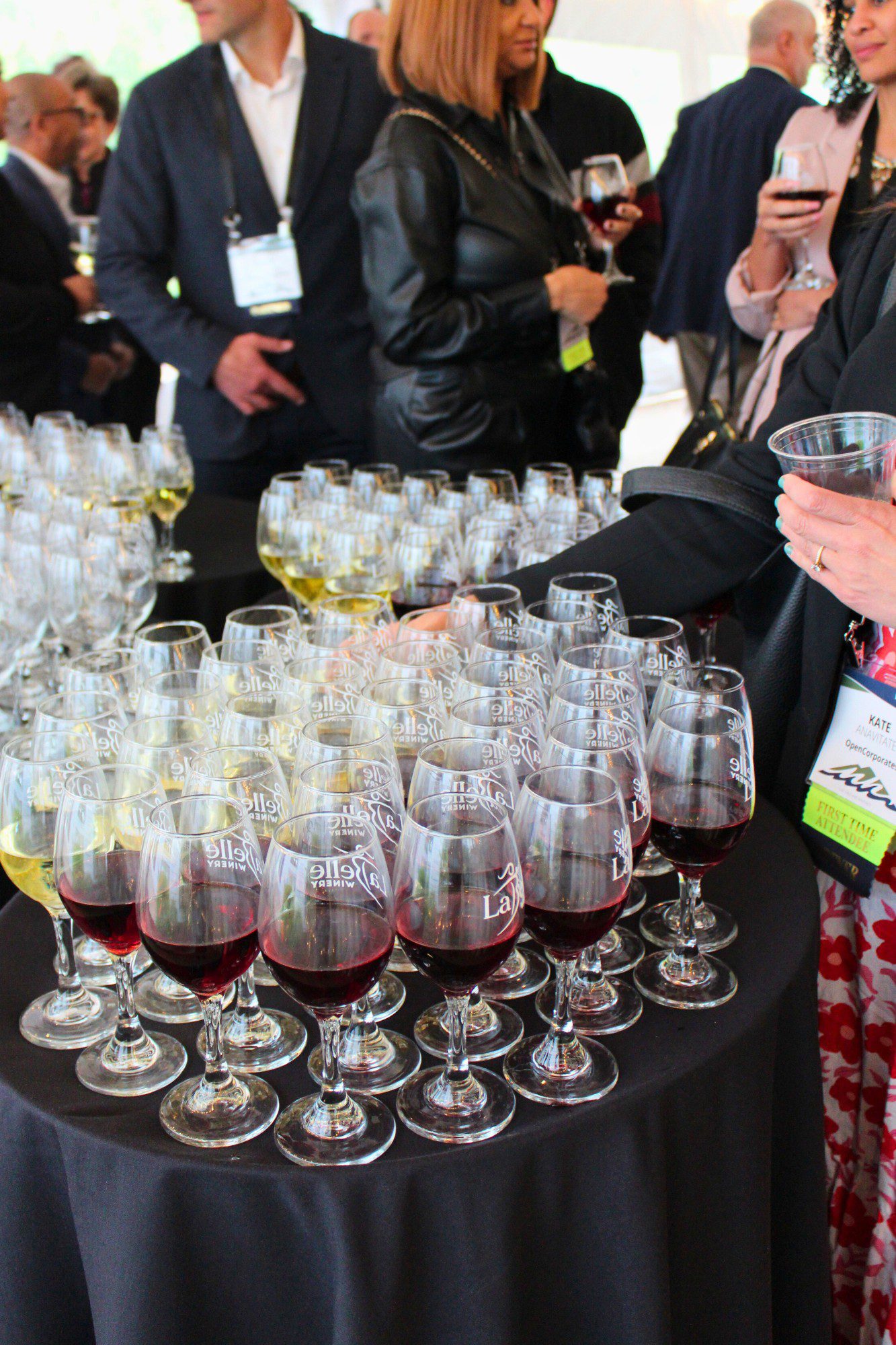 labelle winery wine pass at private corporate event