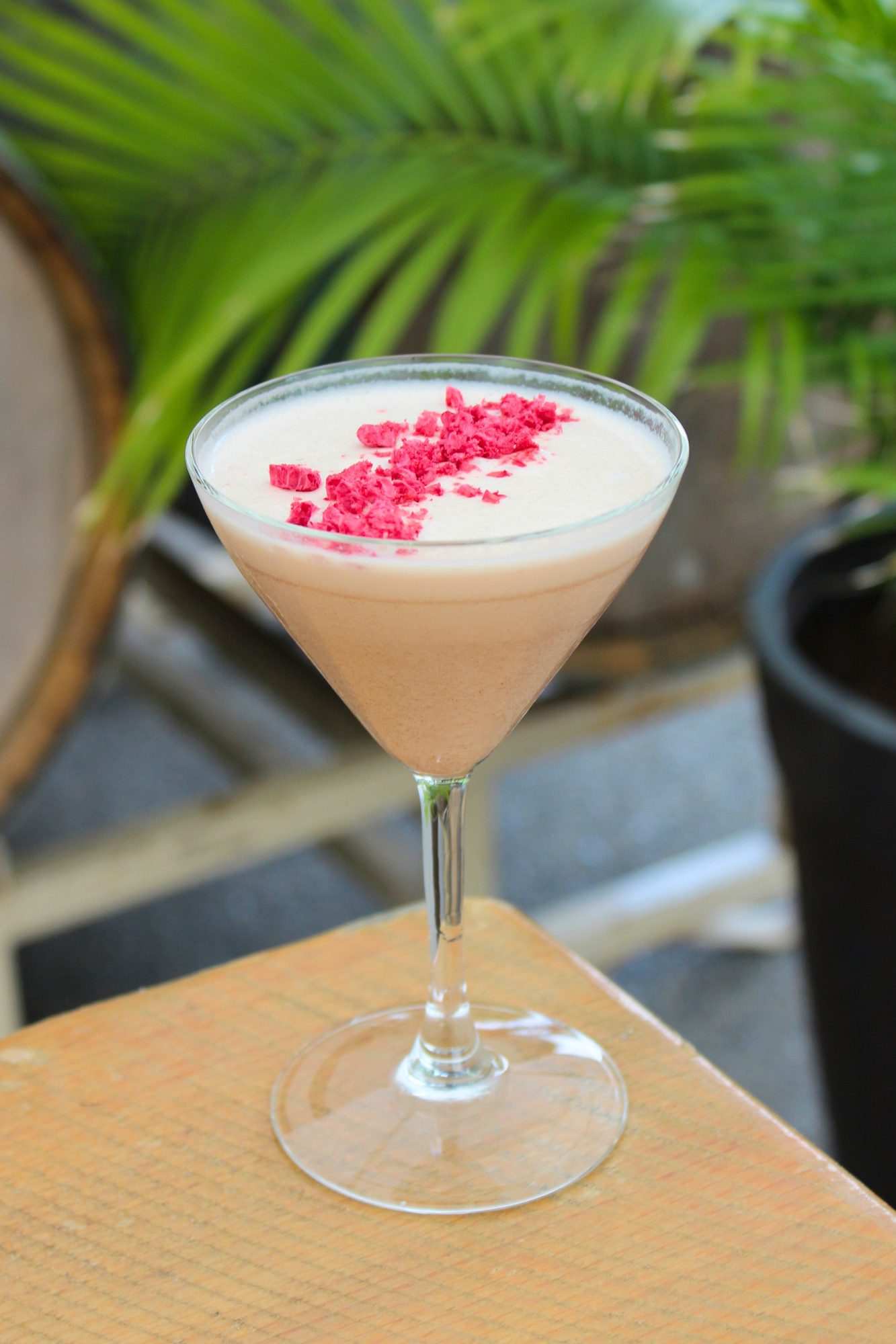 White Chocolate Raspberry Espresso Martini the bistro