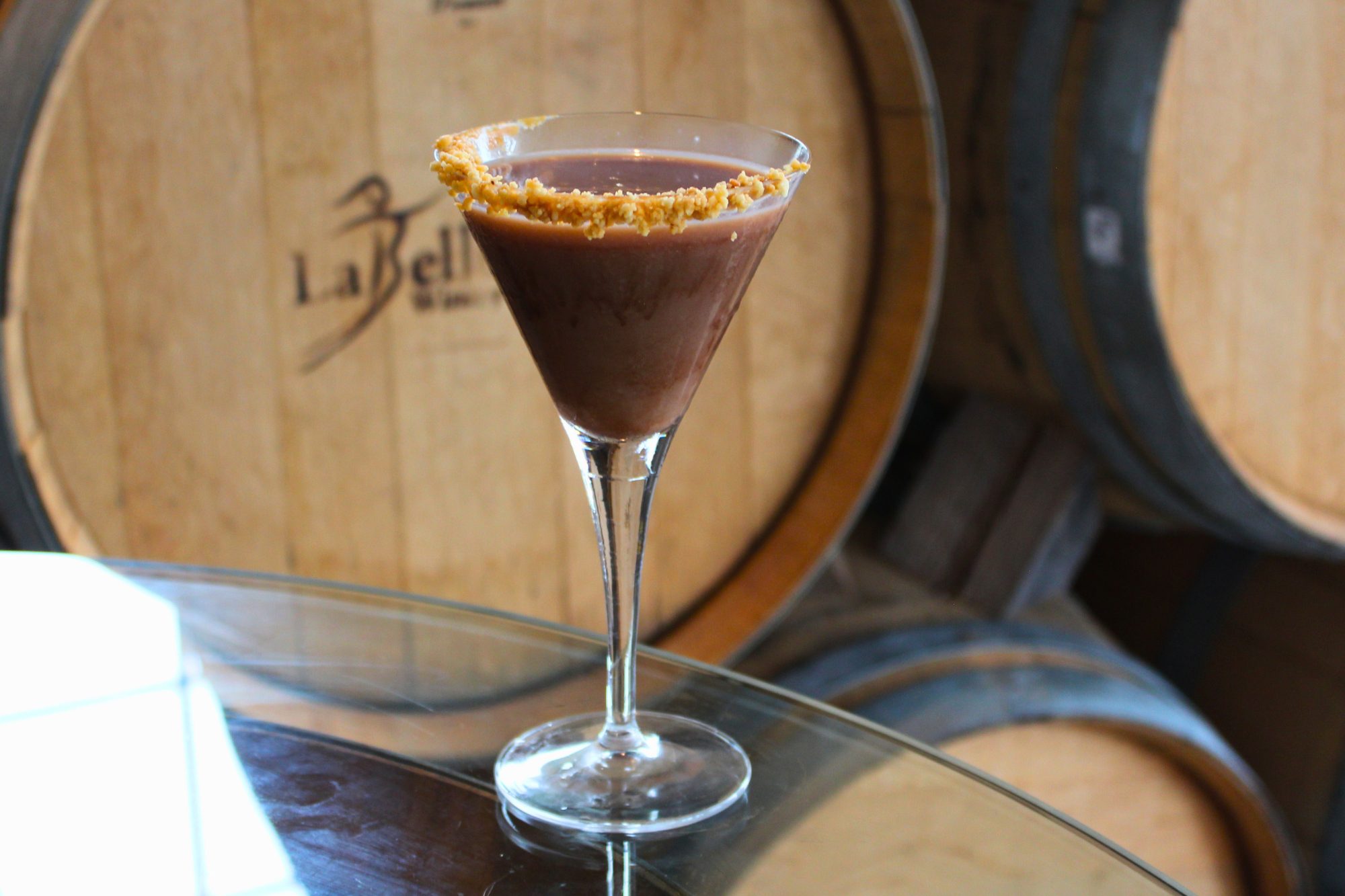 chocolate peanut butter cup martini americus restaurant