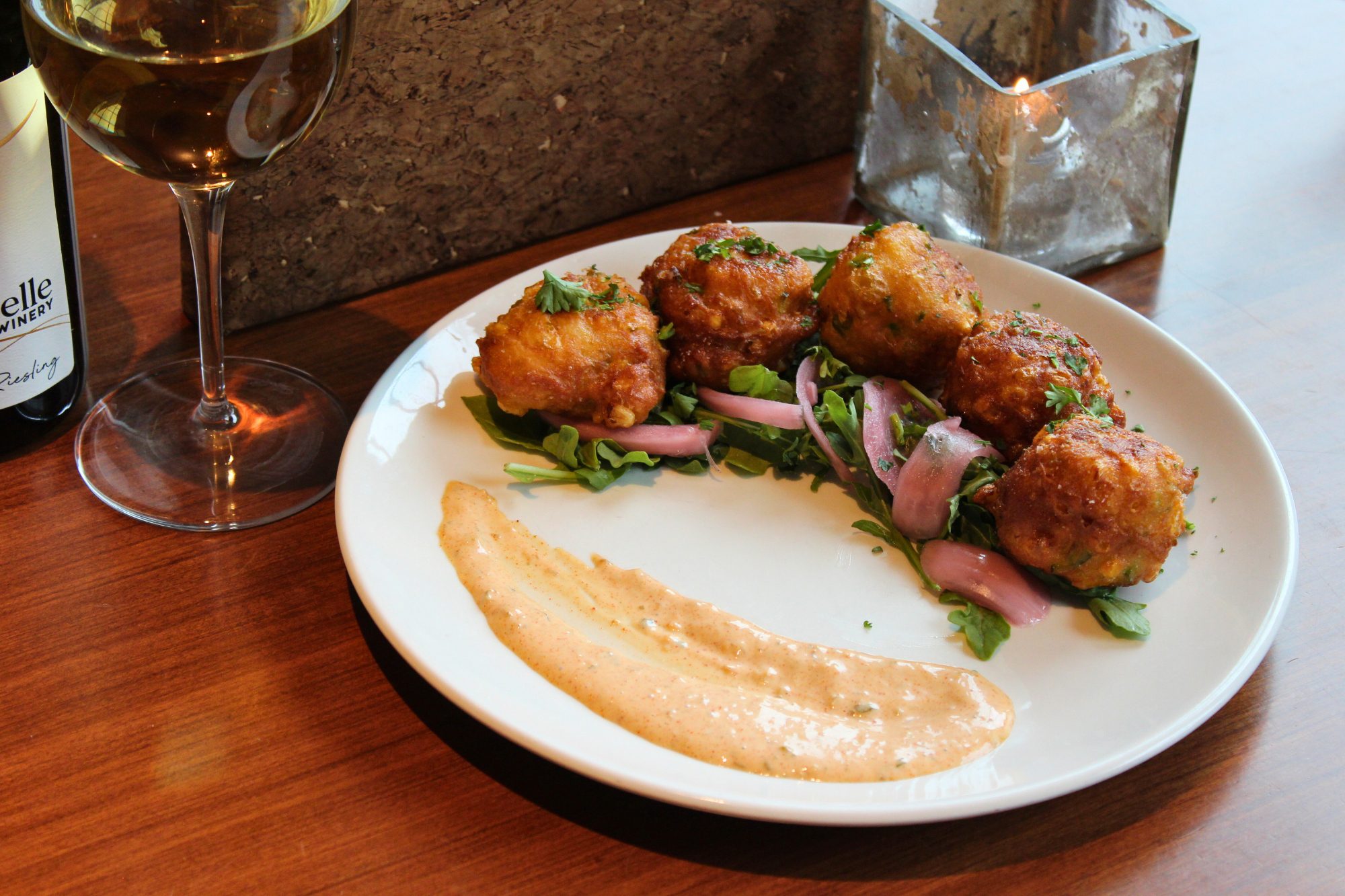 corn fritters americus restaurant