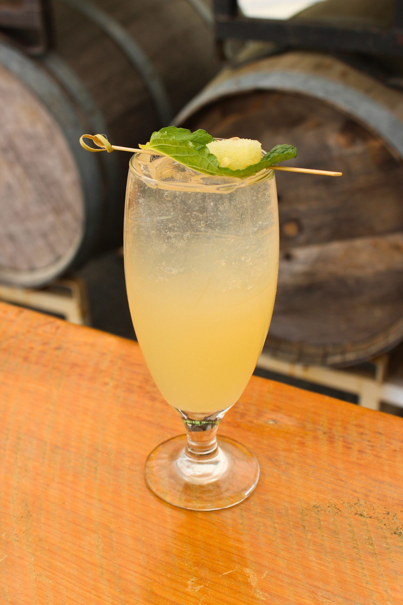 cucumber ginger smash mocktail the bistro at labelle