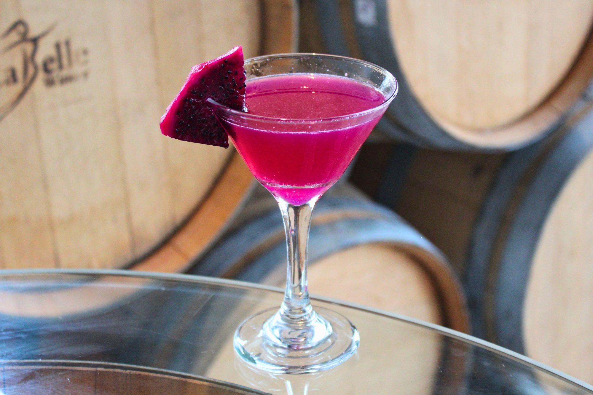 dragonfruit martini americus restaurant