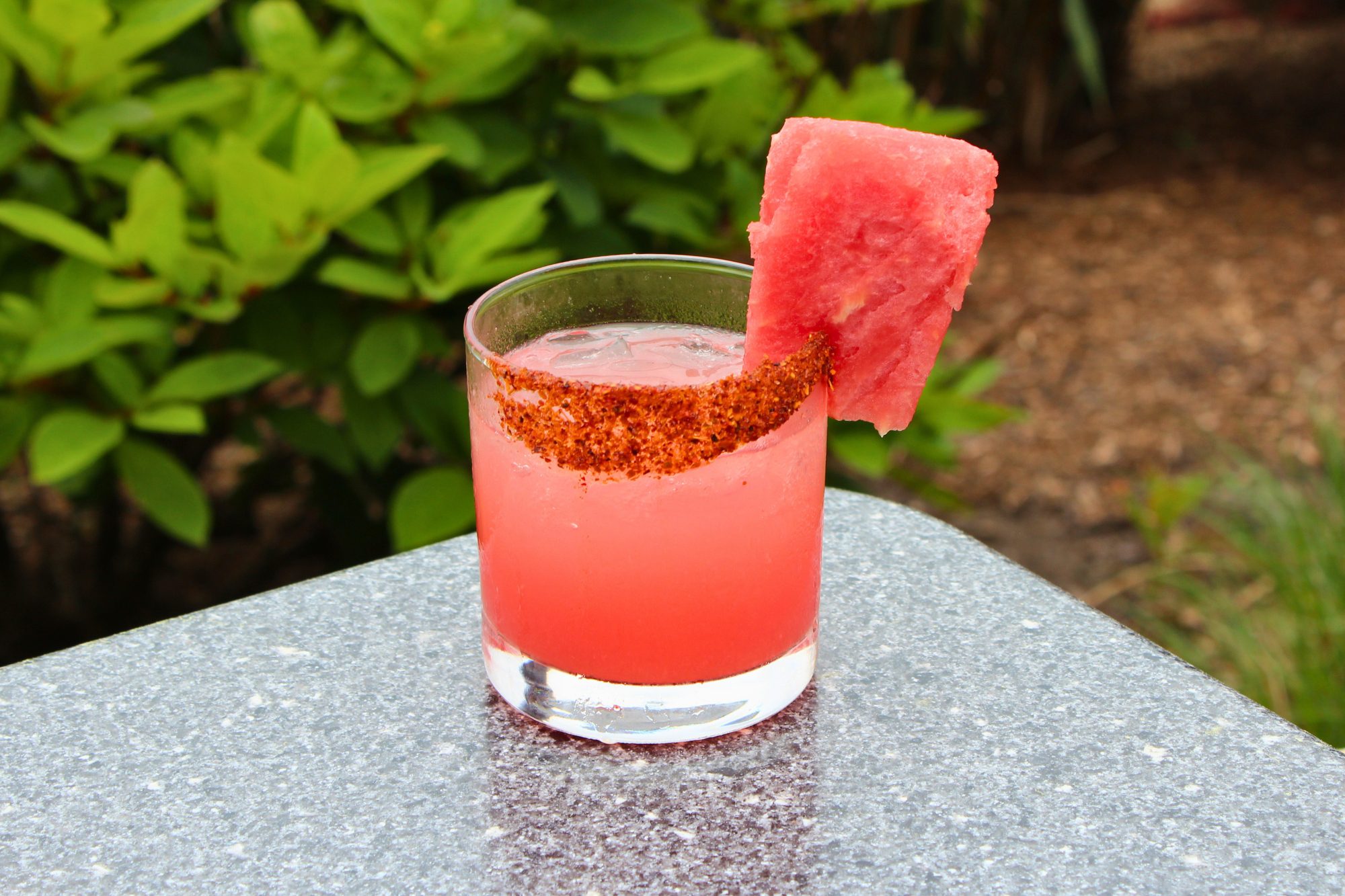 spicy watermelon margarita americus restaurant