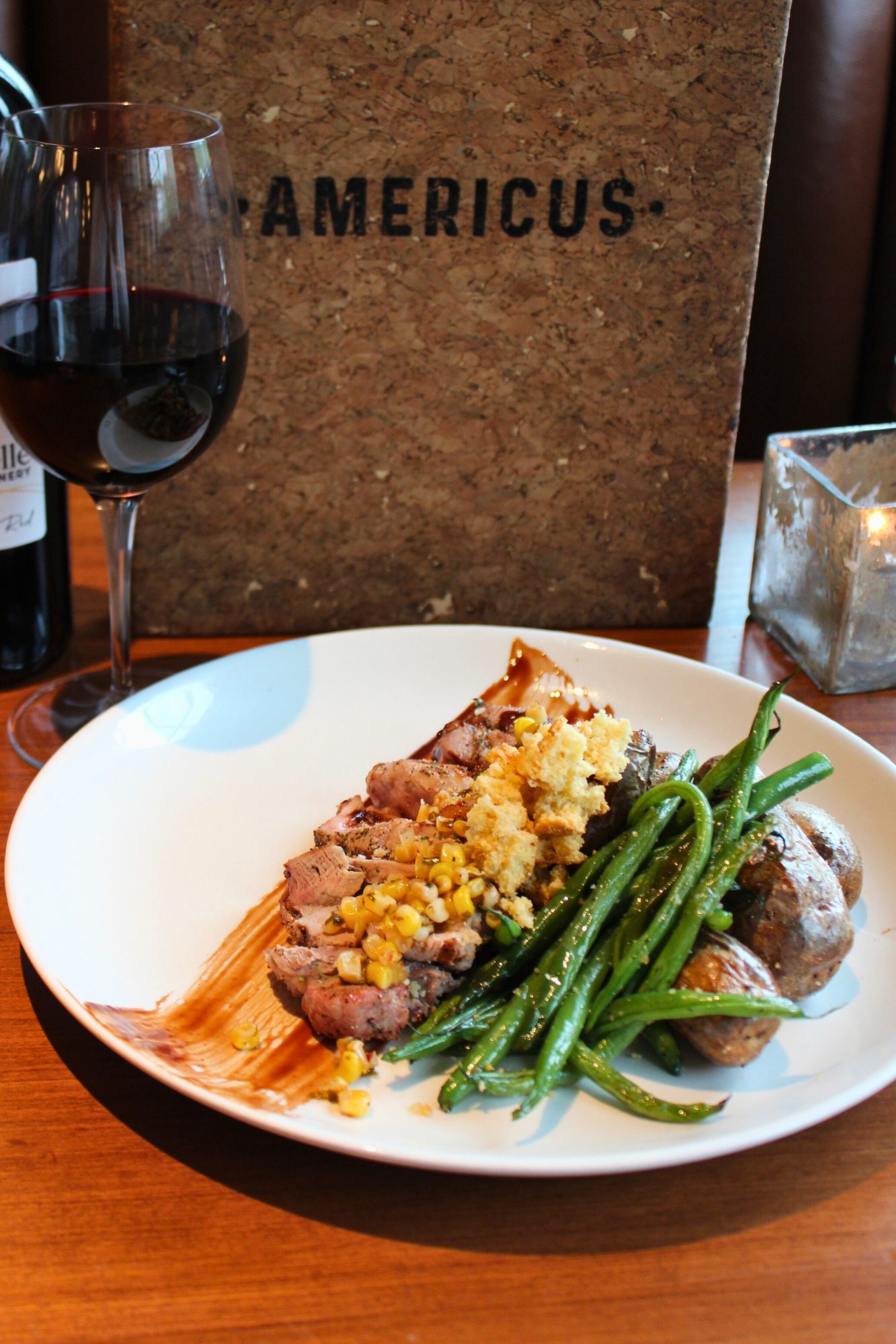 summer pork tenderloin americus restaurant