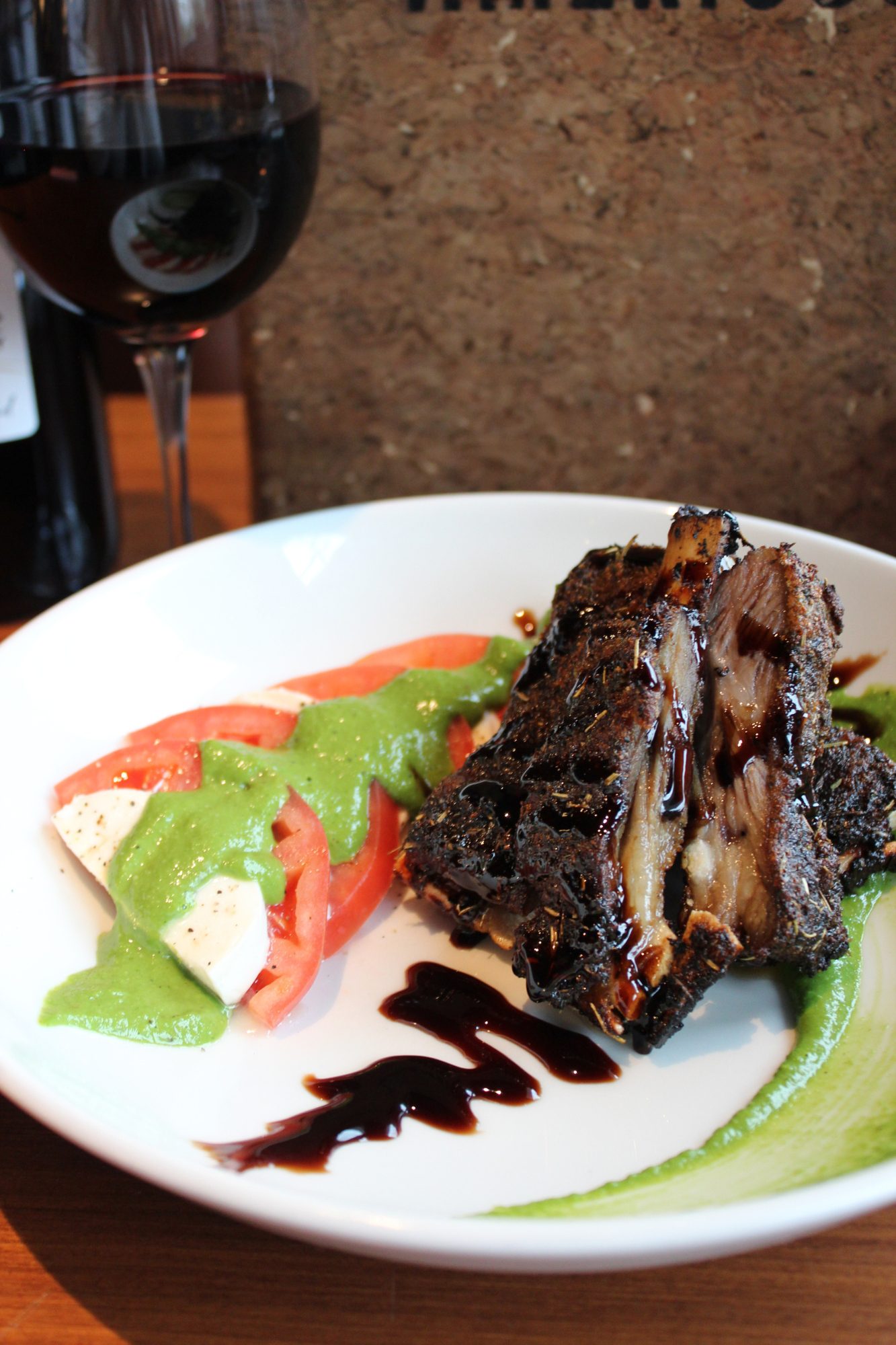 tuscan spiced lamb ribs americus restaurant