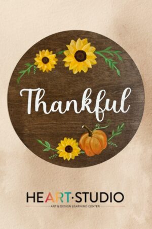 Paint & Sip Workshop: Thanksgiving Welcome Sign Painting (11/6/25 - Derry)