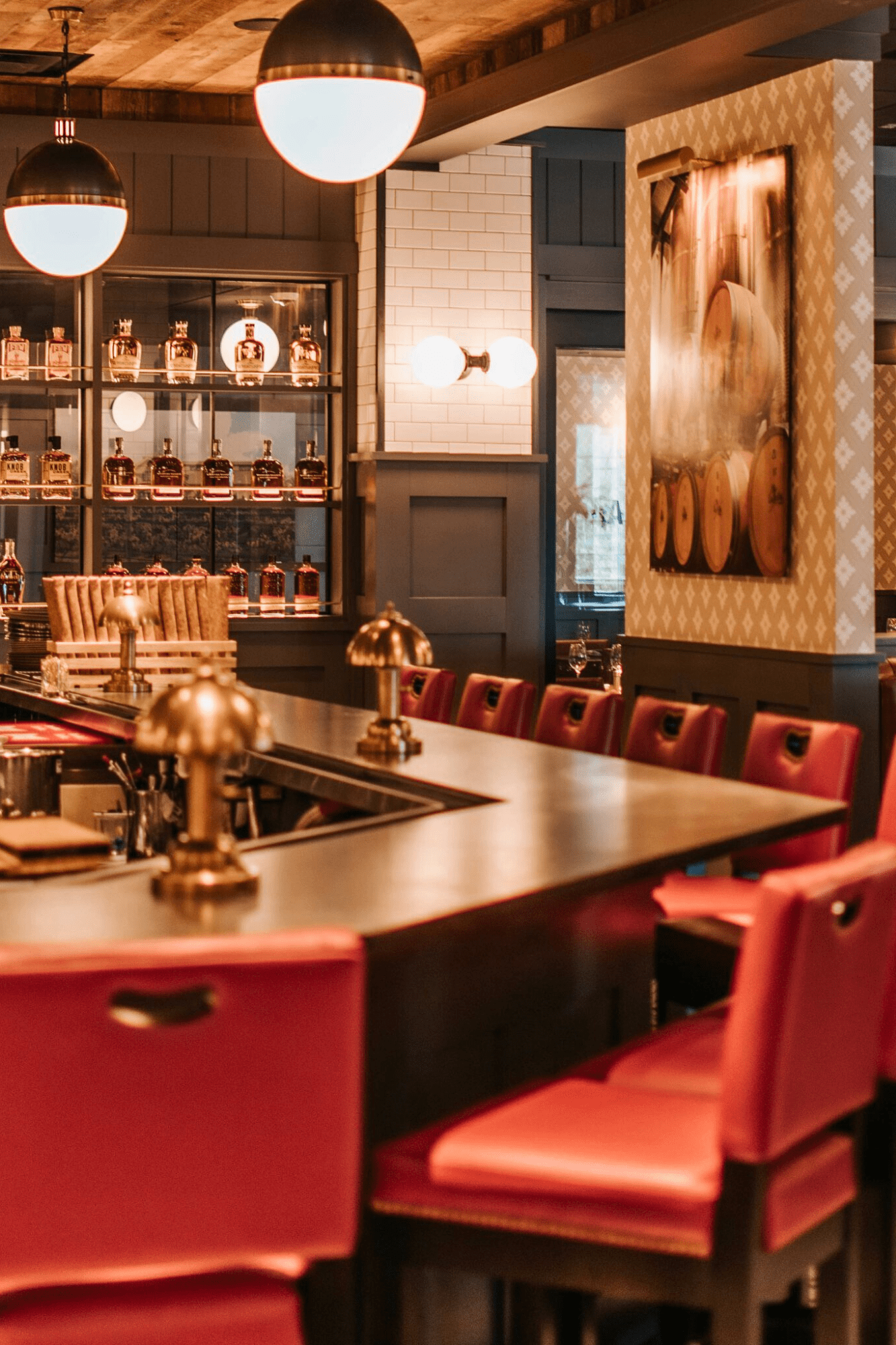 bar at americus restaurant