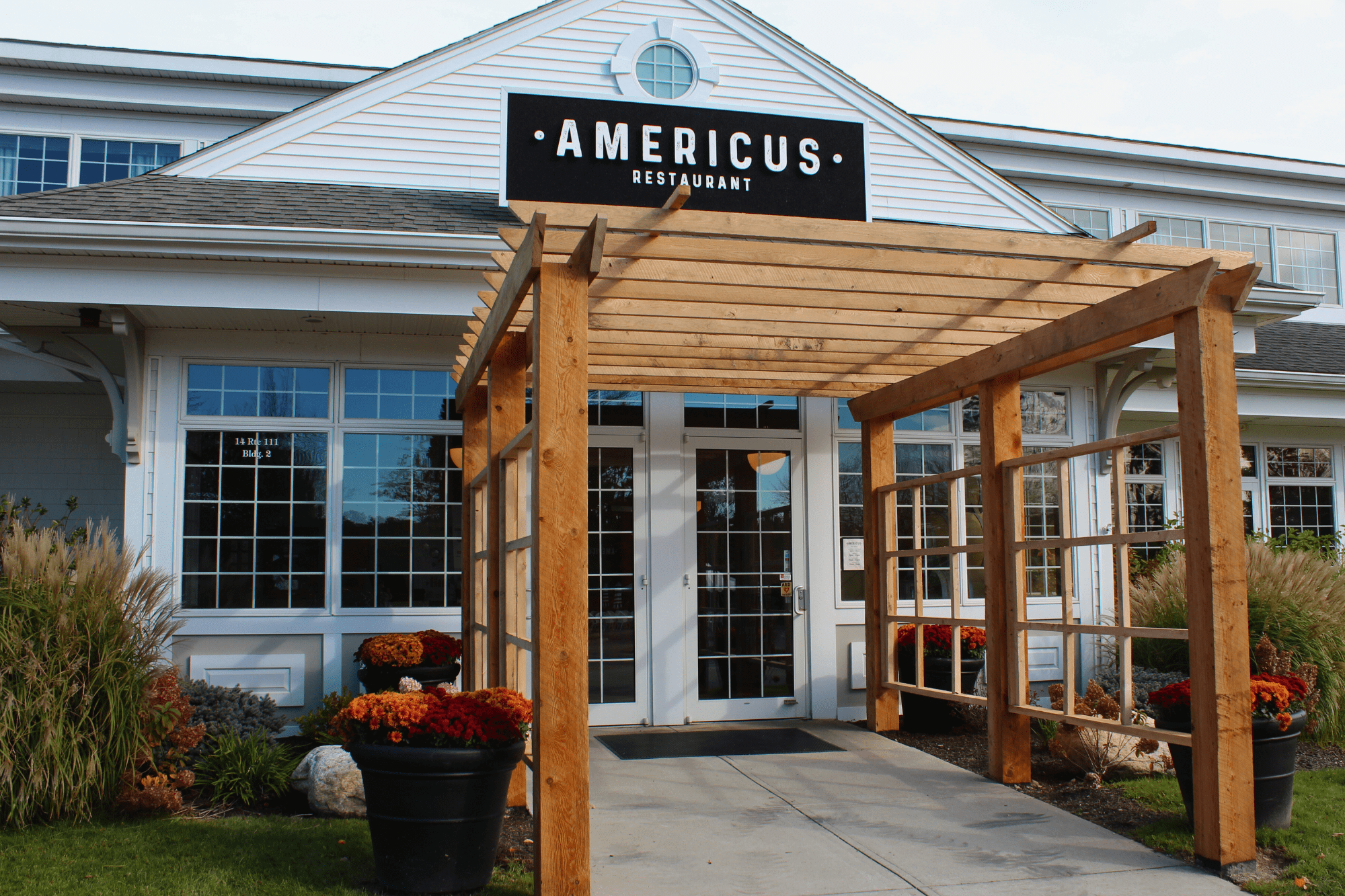 fall americus restaurant entrance derry nh