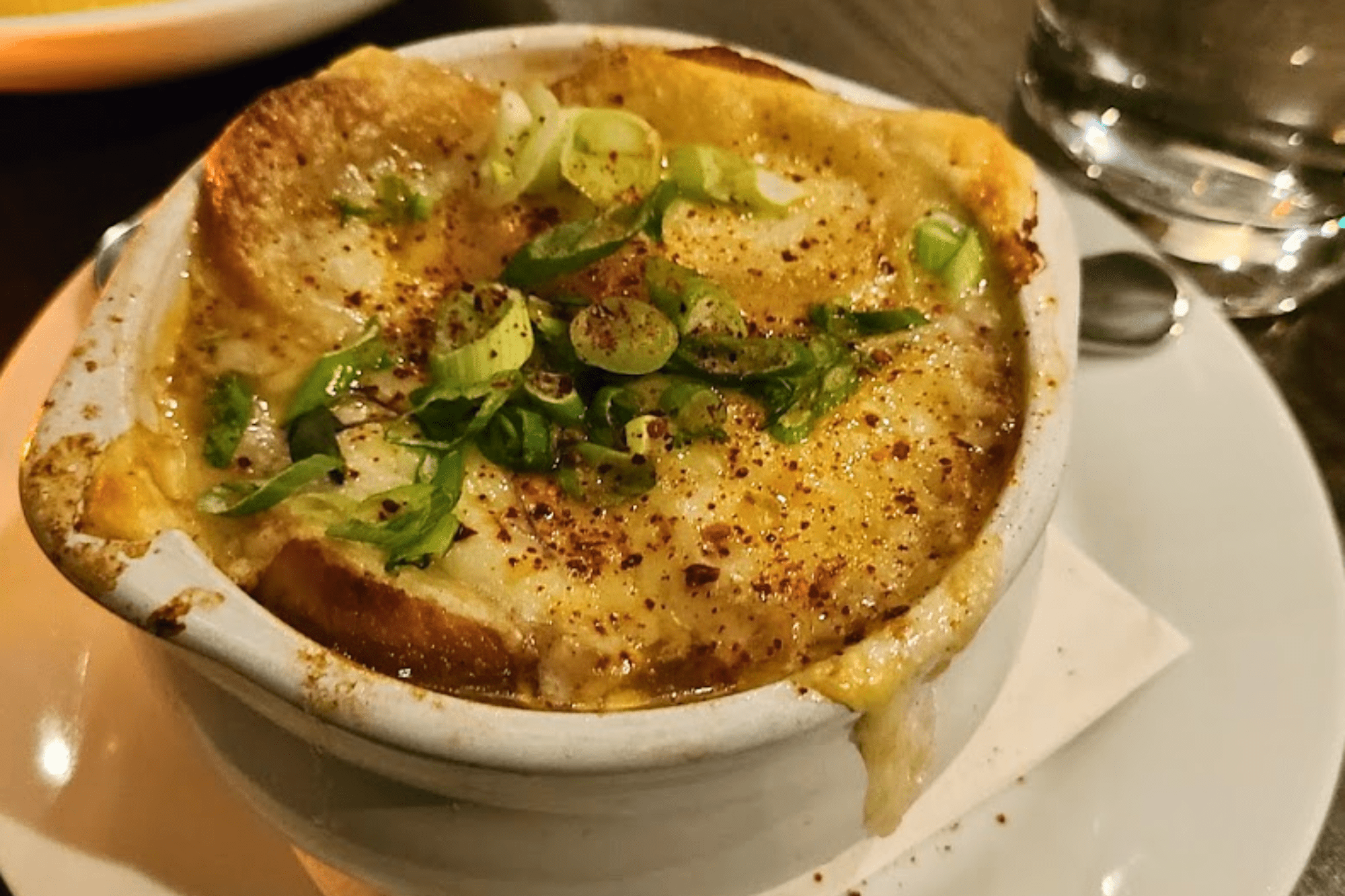 french onion soup the bistro labelle winery