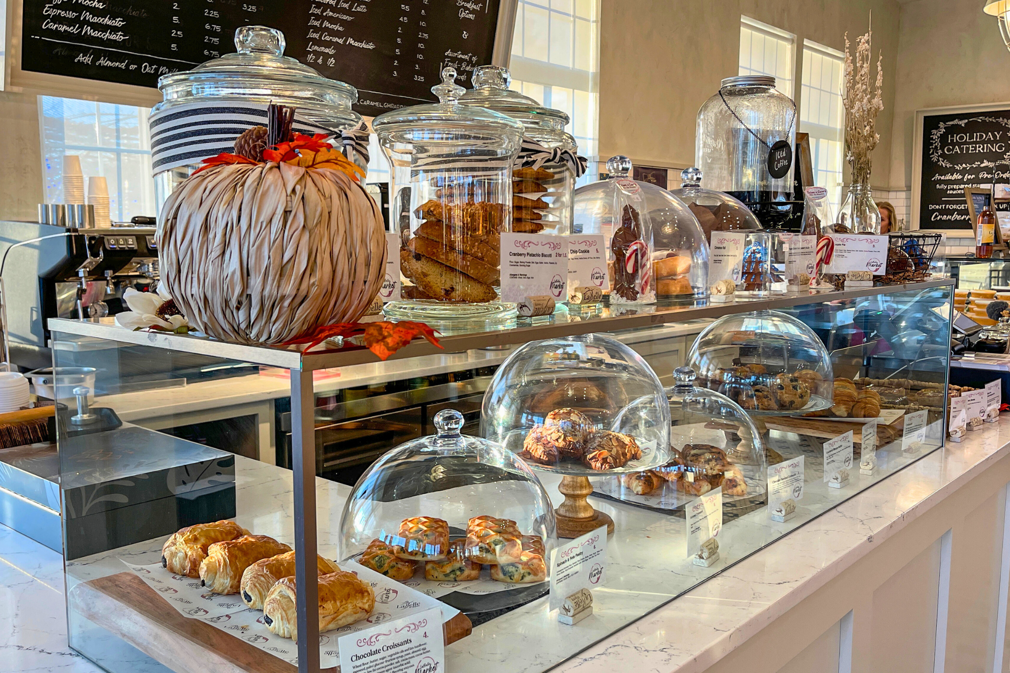 bakery items at labelle market