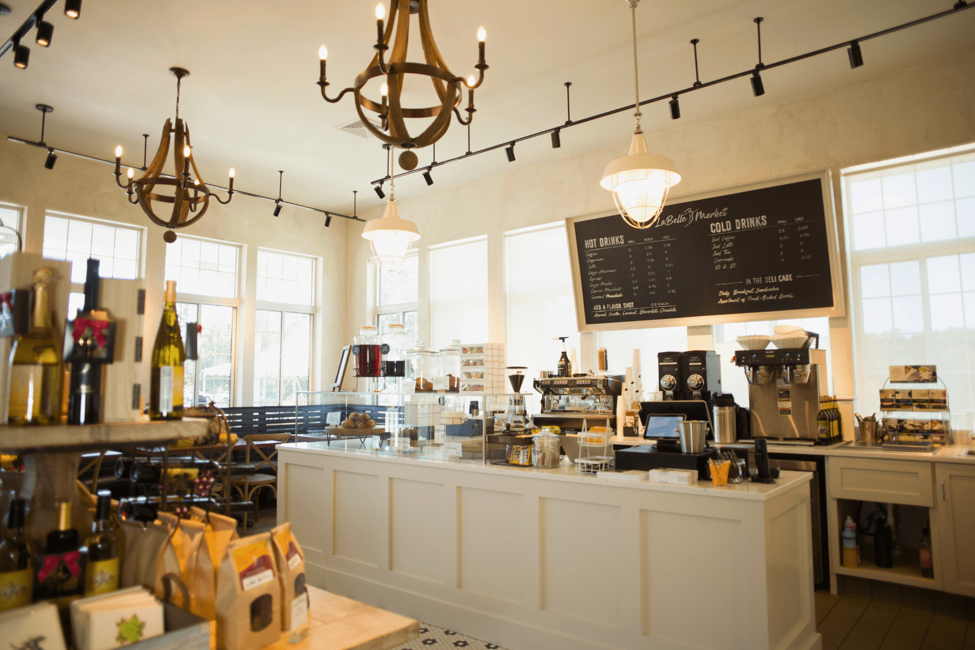 cafe in labelle market