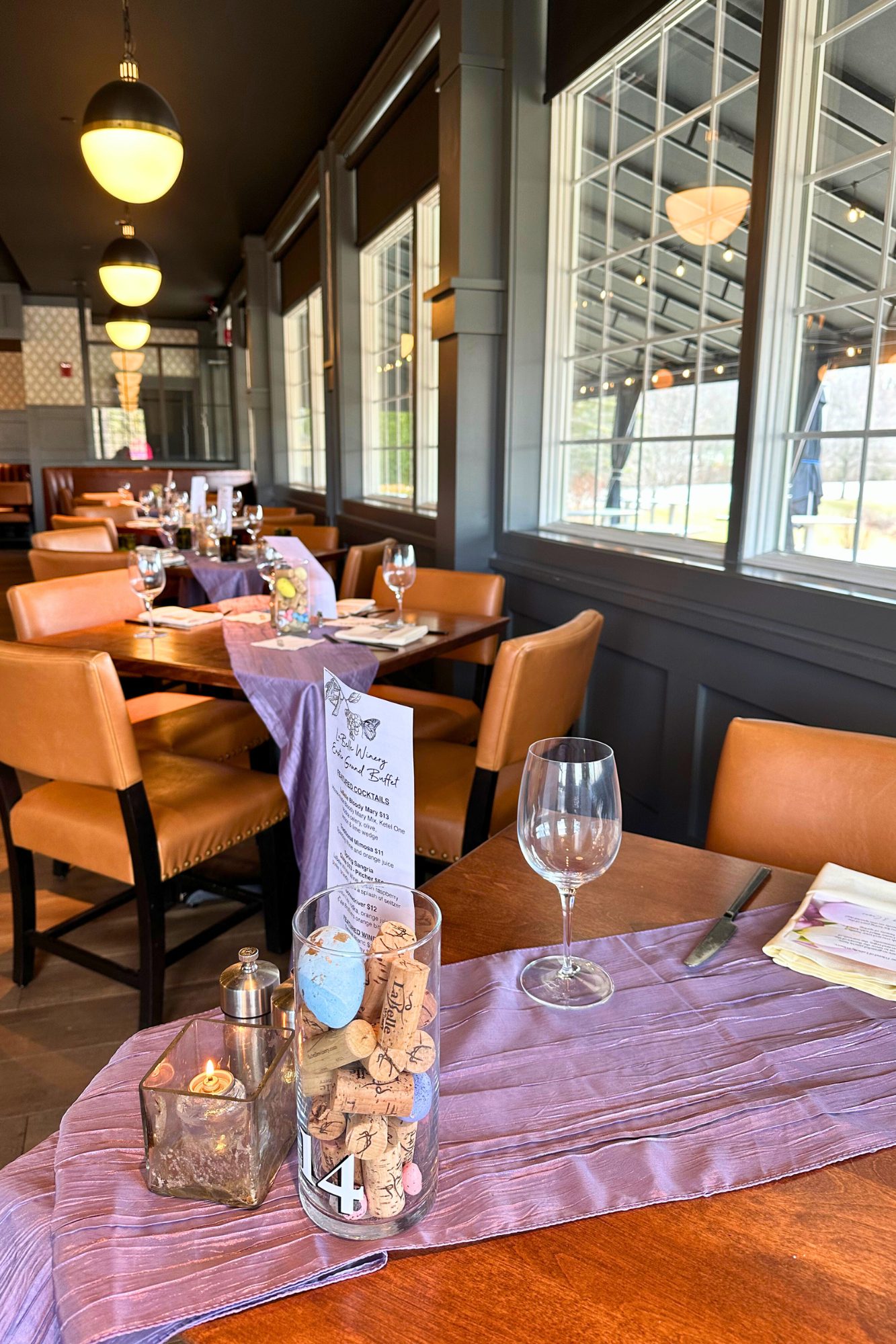 americus easter brunch buffet seating