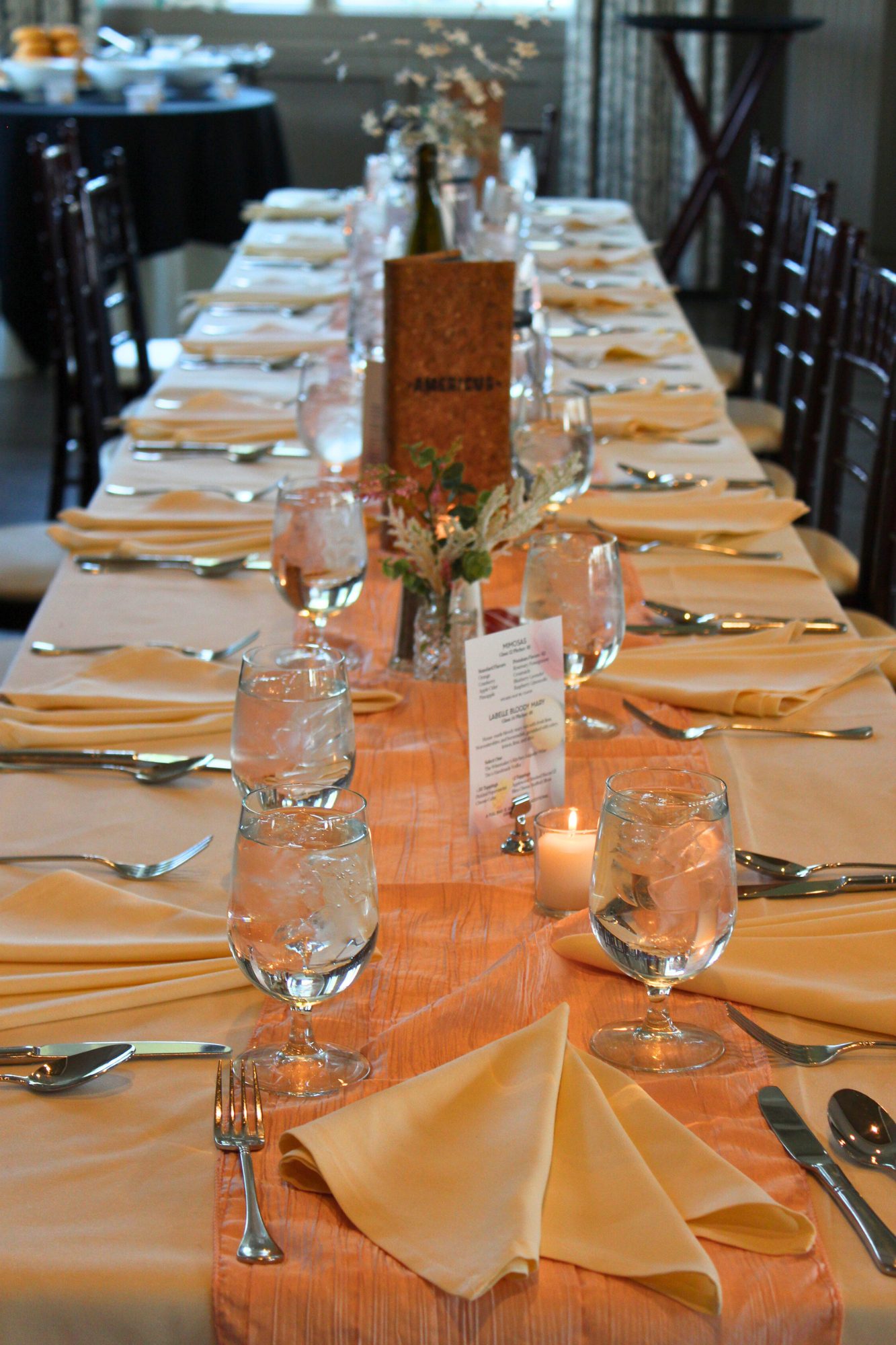 derry nh easter restaurant table