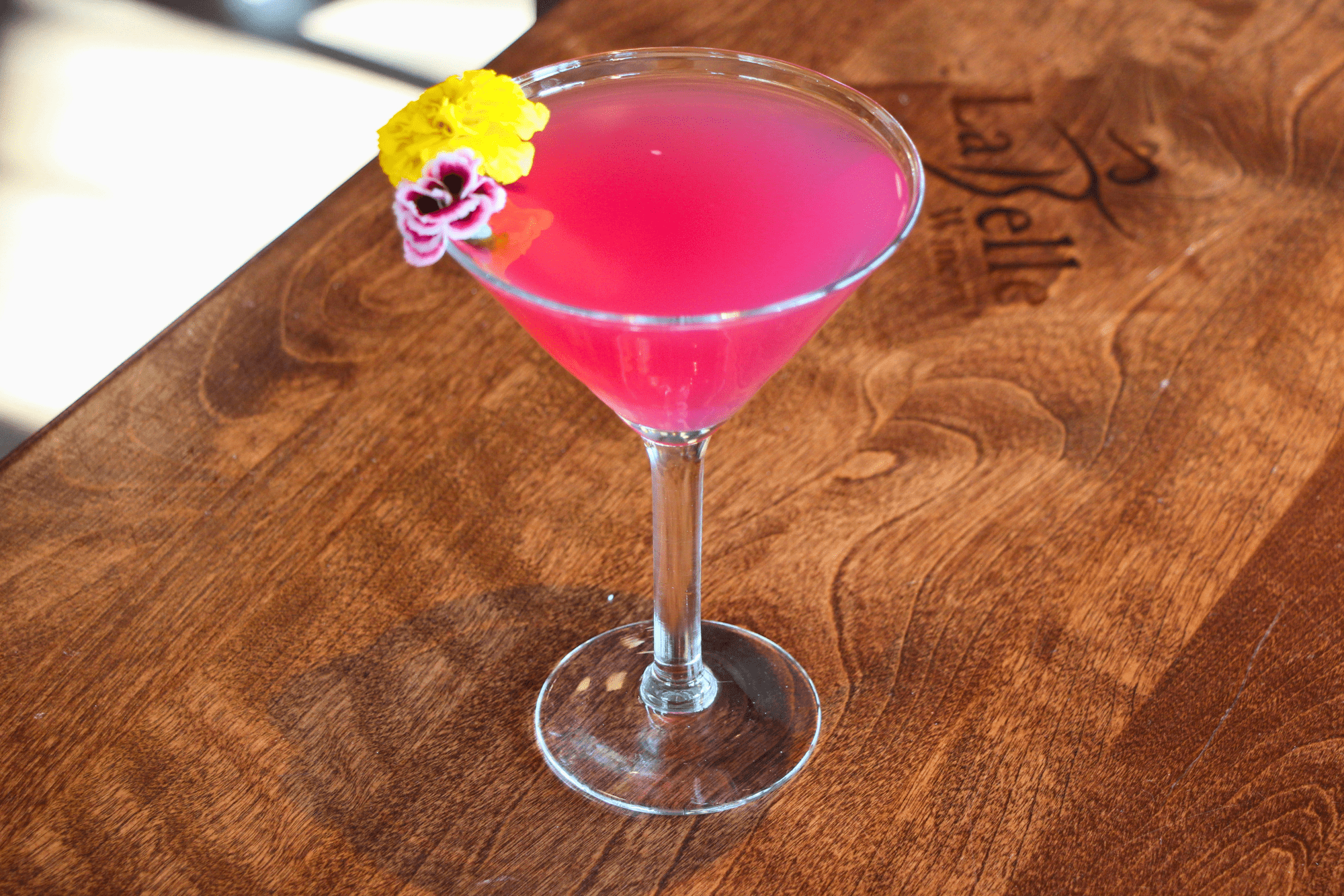 pink ember martini americus restaurant