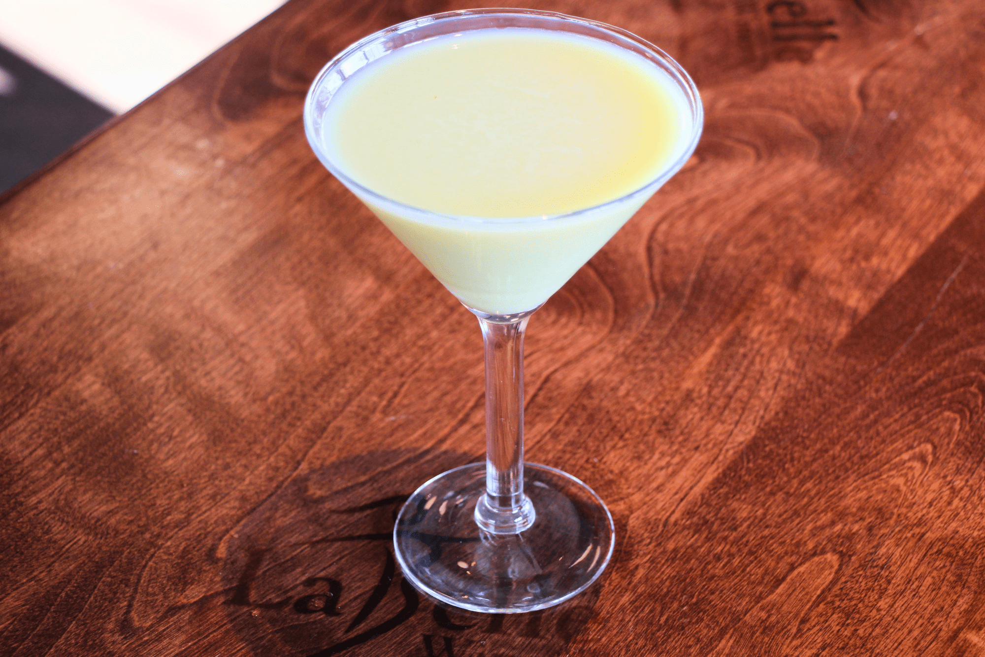 white chocolate Pistachio Martini americus restaurant