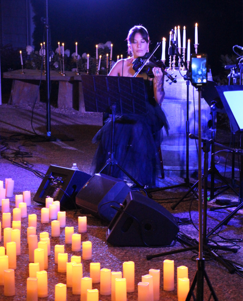 Pop Hits by Candlelight: Outdoor String Quartet Concert (7/9/26 - Amherst)