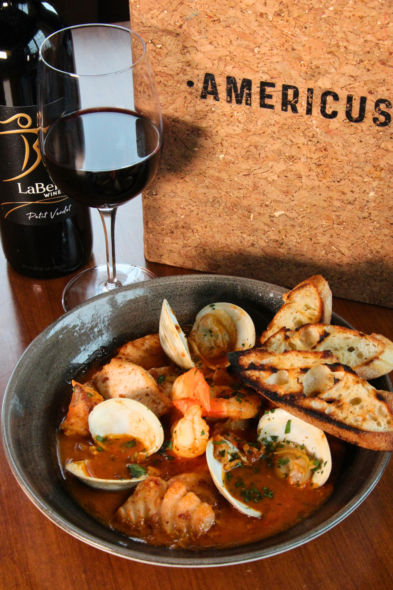 Coastal Brodetto americus restaurant labelle winery