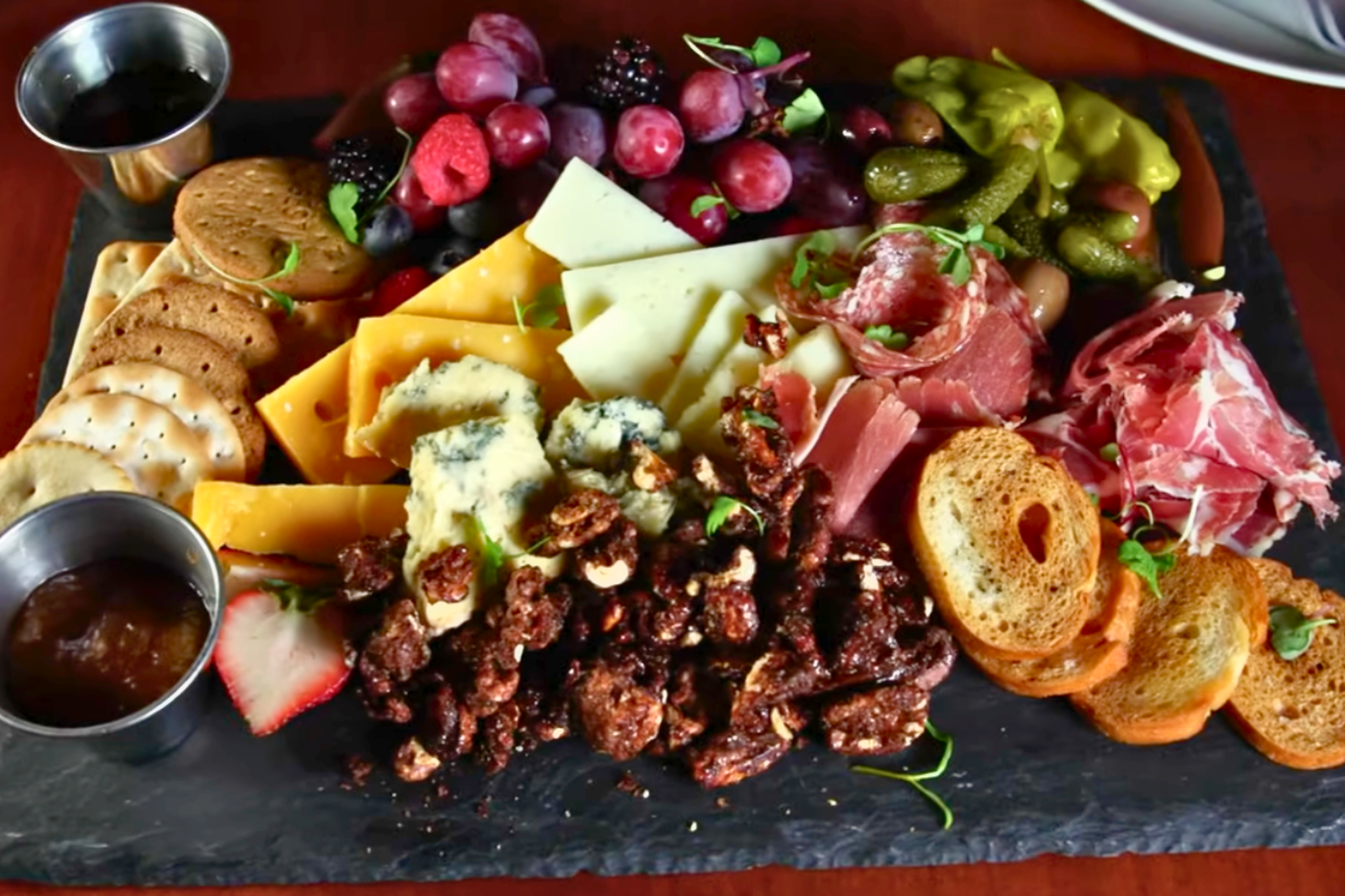 Labelle winery cheese board