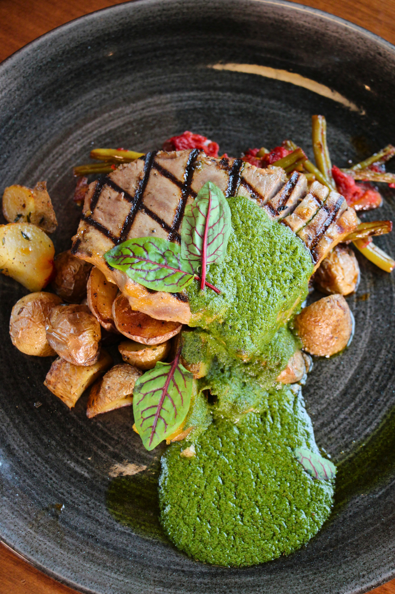 Marinated Tuna Steak americus restaurant labelle winery