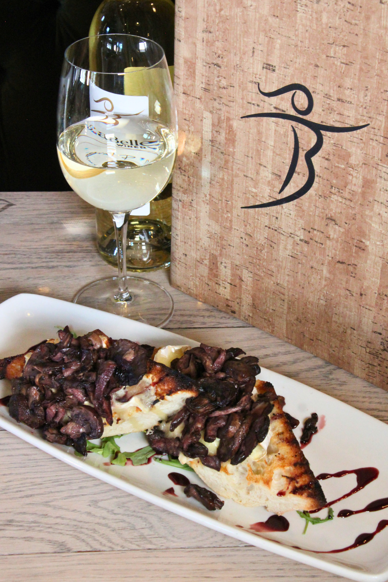 Mushroom Toast the bistro labelle winery