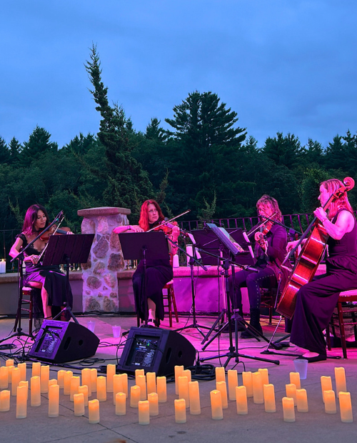 Pop Hits by Candlelight: Outdoor String Quartet Concert (7/9/26 - Amherst)