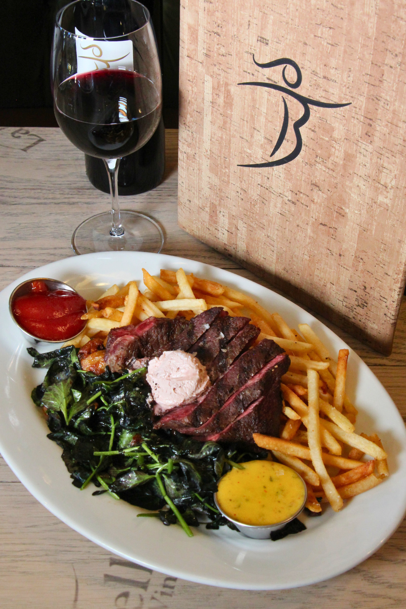 Steak Frites the bistro labelle winery
