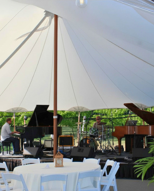 Outdoors Dueling Pianos Concert with The Flying Ivories (6/18/26 - Amherst)