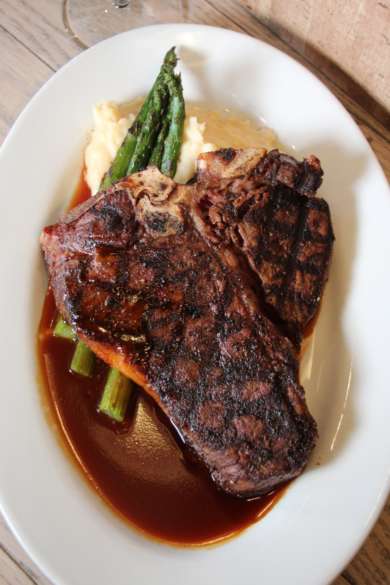 porterhouse steak labelle winery