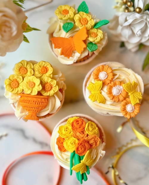Blooms & Butterflies: Cupcake Decorating Workshop (6/3/26 - Amherst)