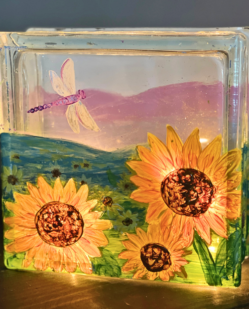 Paint & Sip Class: Nature-Inspired Painted Glass Art (8/6/26 – Derry)