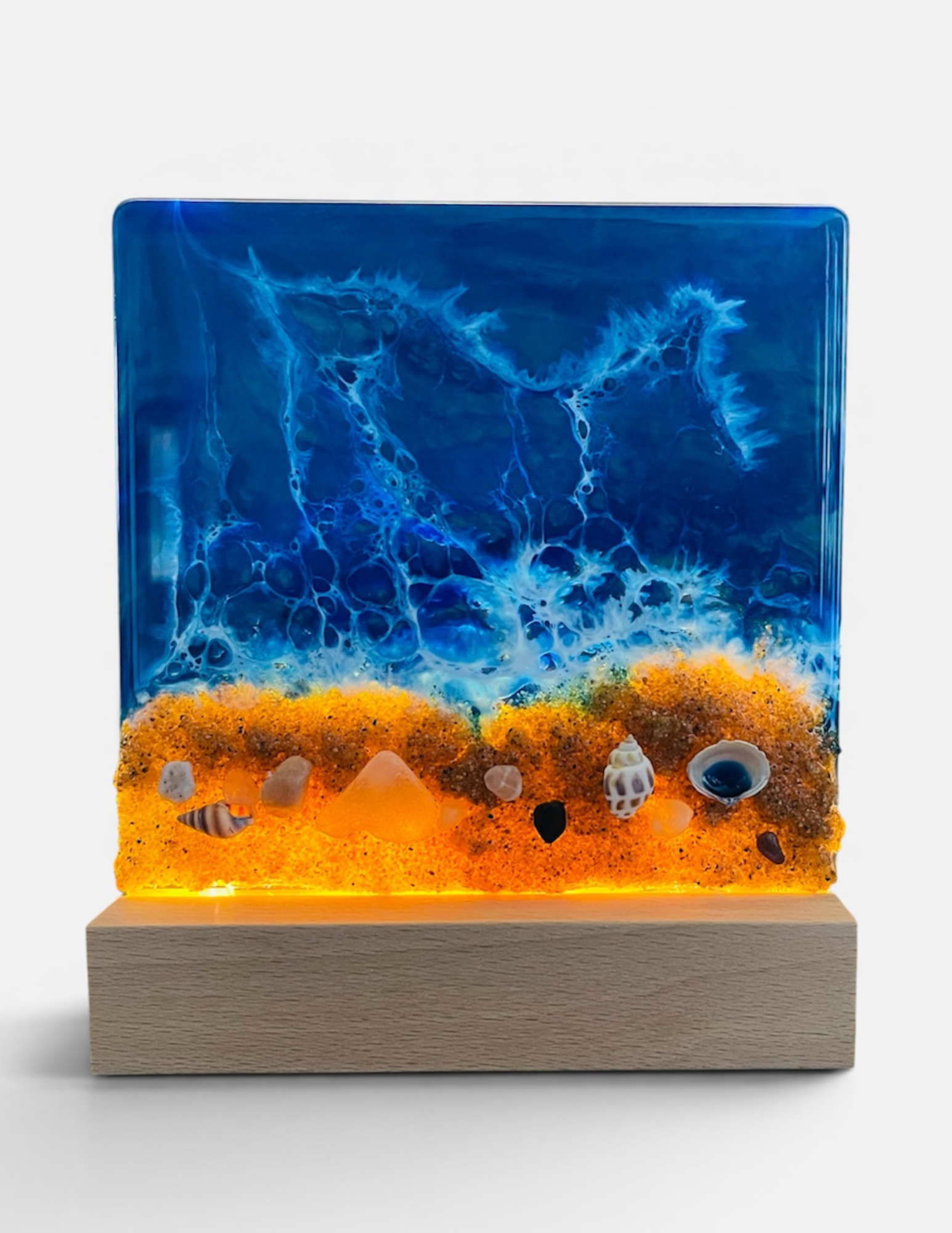 Ocean-Inspired Resin LED Light DIY Workshop (8/23/26- Amherst)