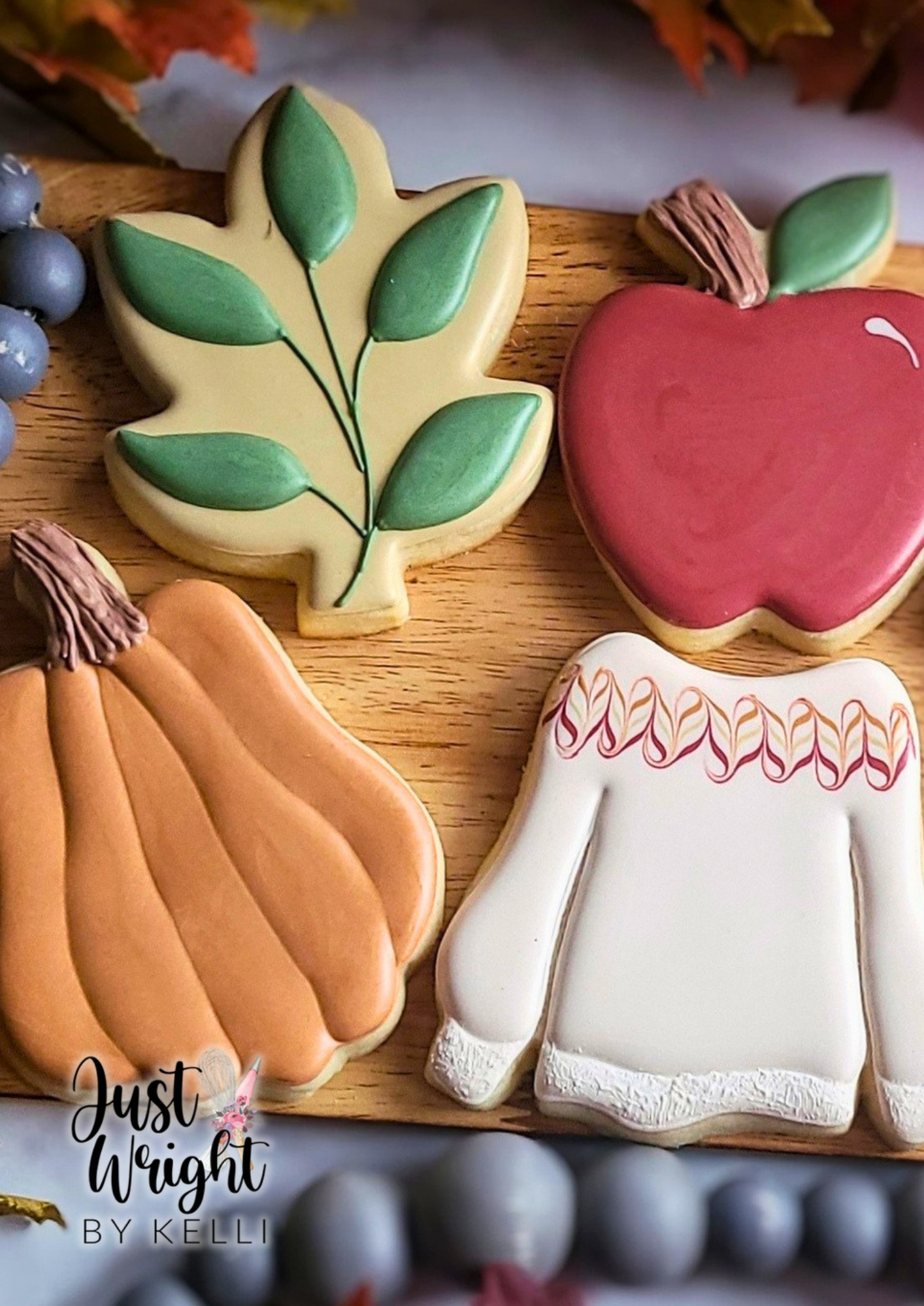 Fall Themed Cookie Decorating Class (9/13/26 - Amherst)