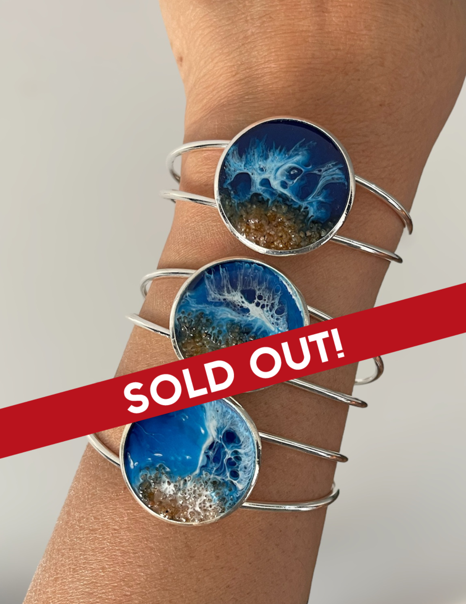 DIY Ocean-Inspired Resin Bracelets Workshop (9/9/26 - Derry)