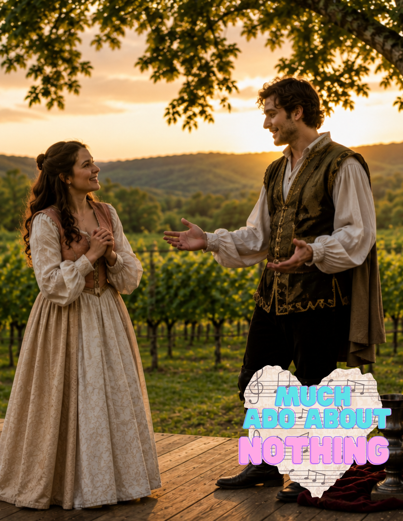 Shakespeare at the Vineyard: Much Ado About Nothing (9/3/26 - Amherst)