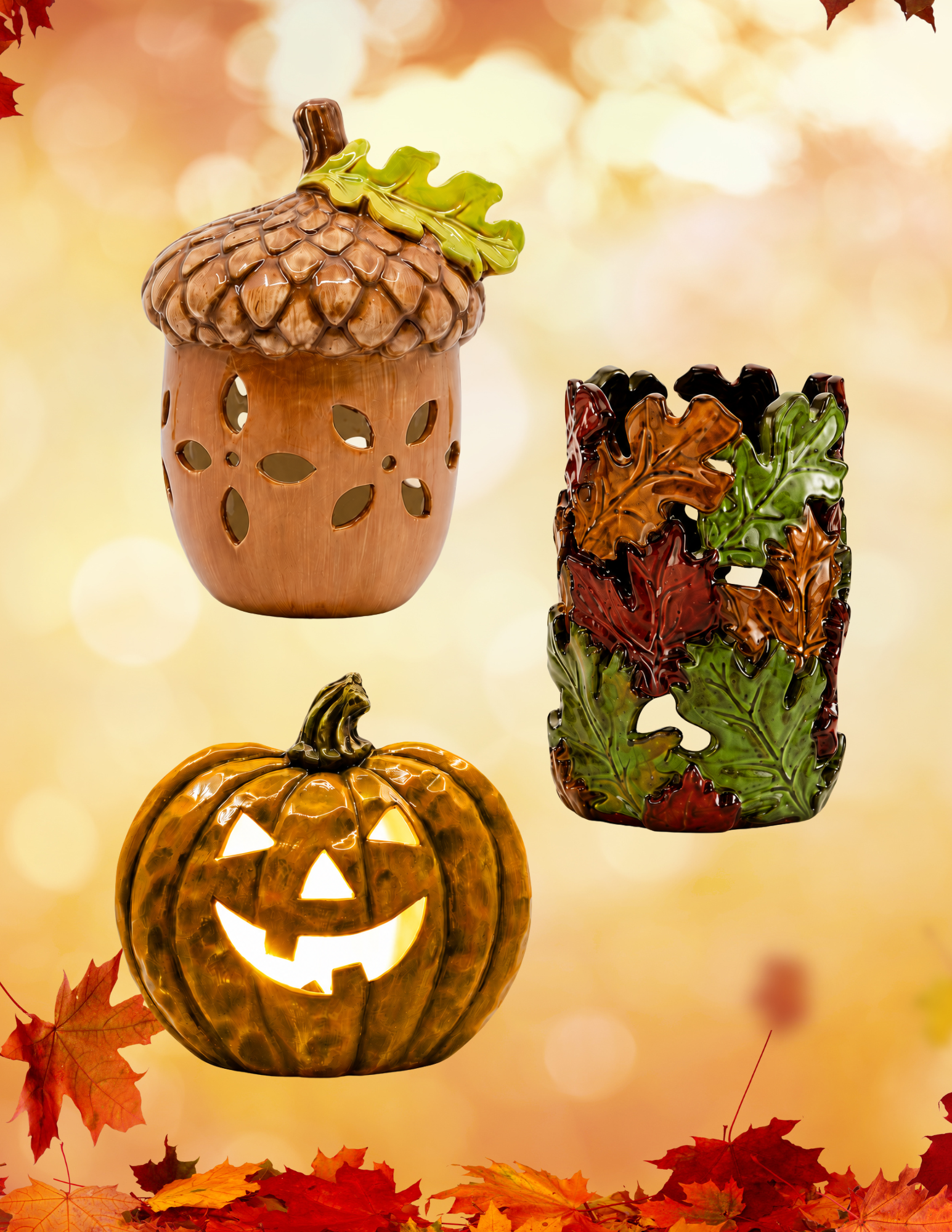 Fall Ceramic Lantern Paint & Sip Class (9/30/26 – Derry)