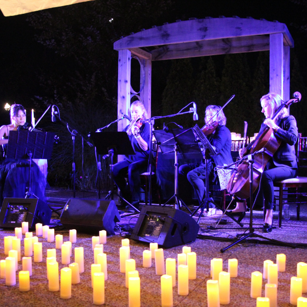 Outdoor String Quartet Candlelight Concert: 90s Hits! (9/10/26 - Derry)