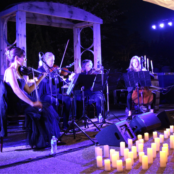Outdoor String Quartet Candlelight Concert: 90s Hits! (9/10/26 - Derry)