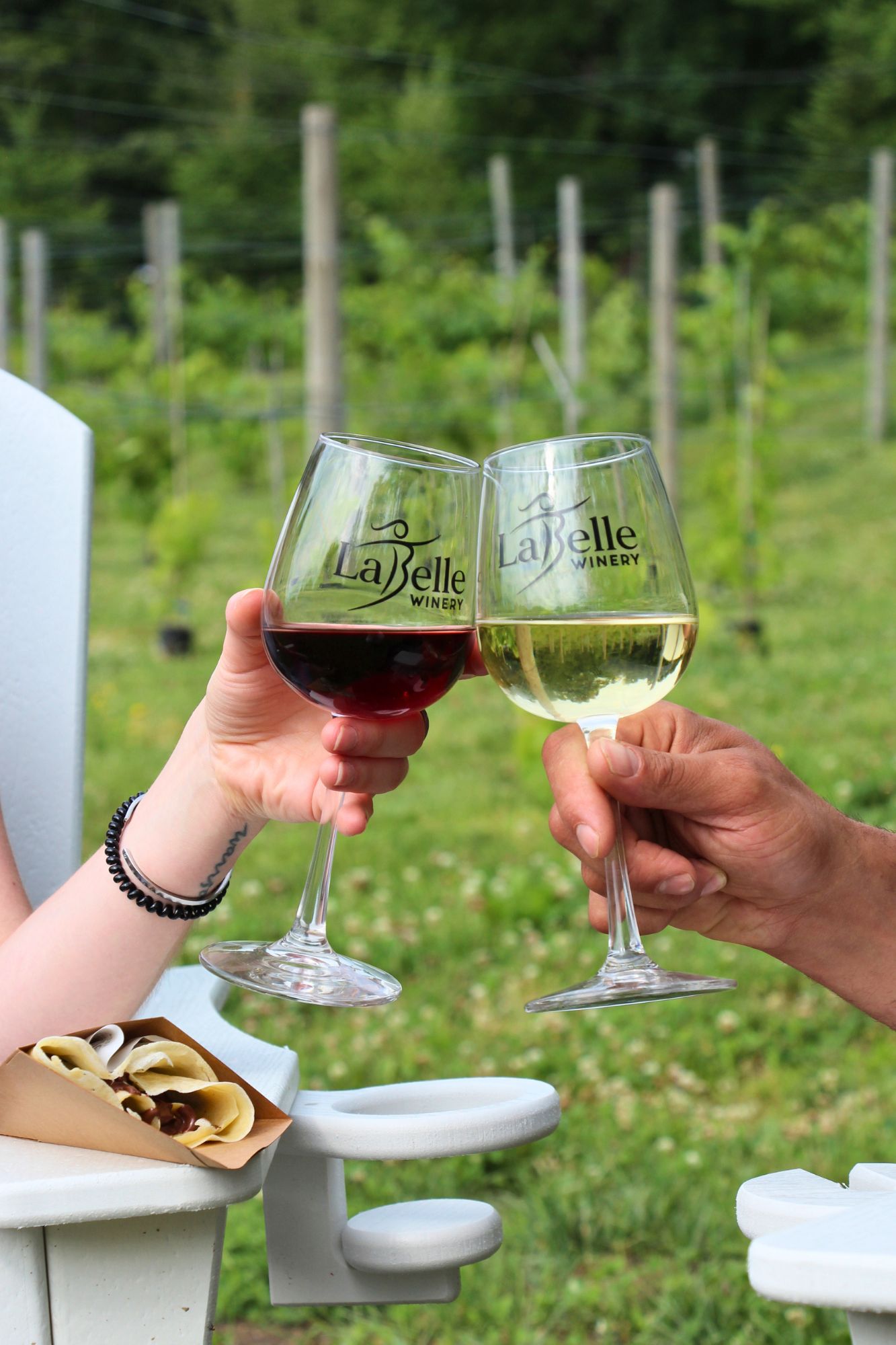 labelle wienry wine selection at the tasting room in derry nh