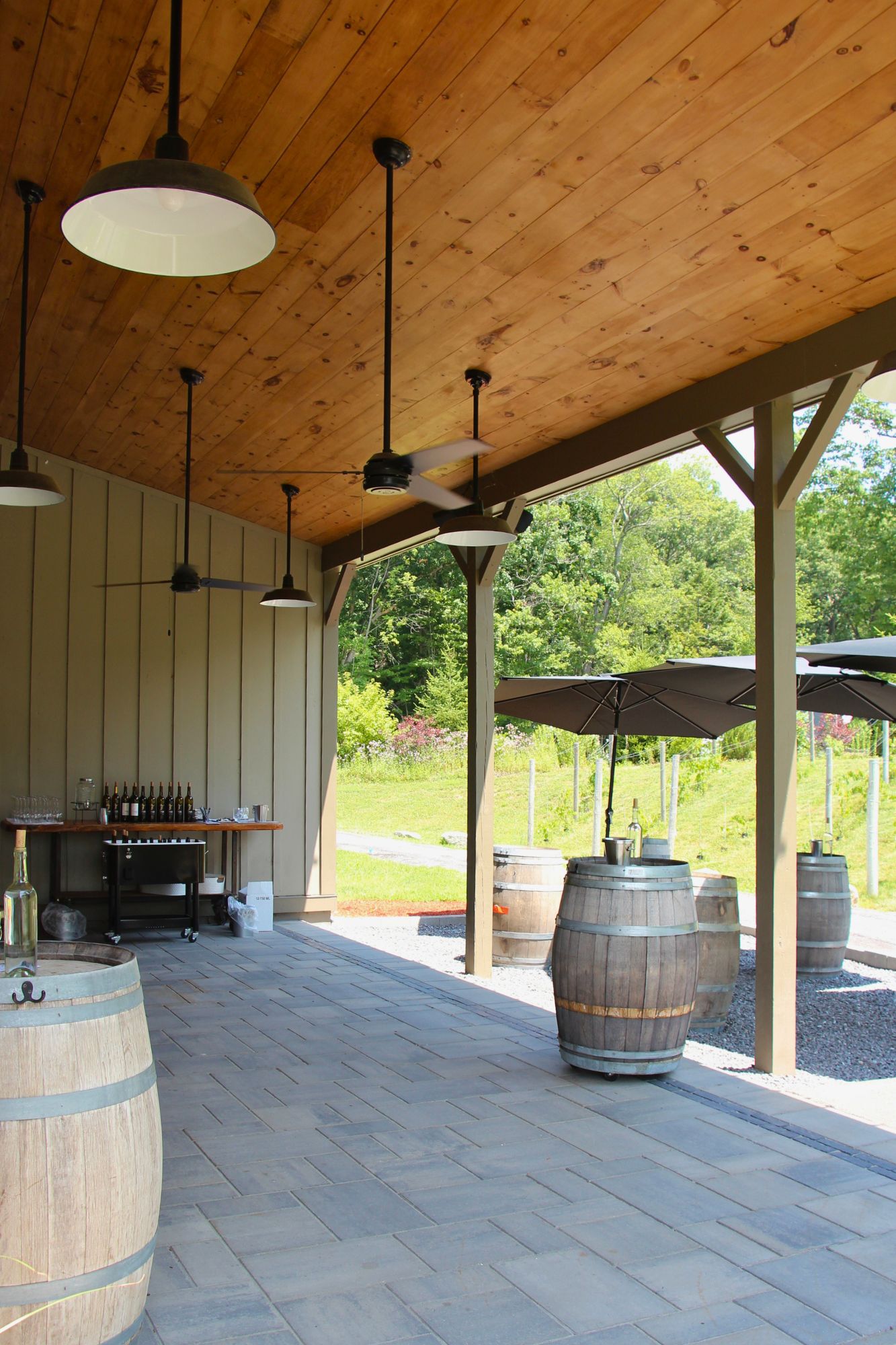 labelle winery derry tasting room terrace nh wine